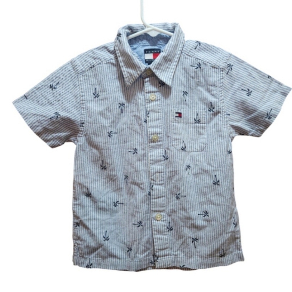 Vintage 2003 Tommy Hilfiger Button-Down Shirt Boys Size 5